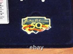 1997 W Jackie ROBINSON 50th Legacy Set $5 Gold PROOF Coin Patch Pin Box & COA