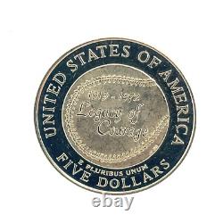 1997-W Jackie Robinson Commemorative $5 Gold PROOF Coin West Point No Box or COA