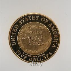 1997-W Jackie Robinson Commemorative $5 Gold PROOF Coin West Point No Box or COA