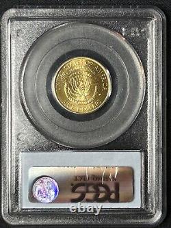 1997-w $5 Gold Commemorative F. D. R. Fdr Roosevelt Pcgs Ms70 Ms-70 Scarce