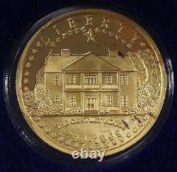 1999 Ridgeway South Carolina 1oz Proof Gold Commemorative withBox & COA. 9999