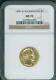 1999-w $5 Commemorative George Washington 1/4 Oz. Gold Coin Ngc Ms70 Ms-70