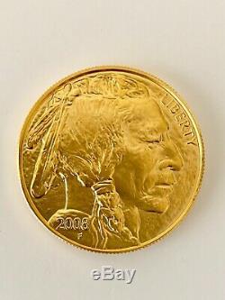 1 oz. 2008 Gold American Buffalo Coin BU