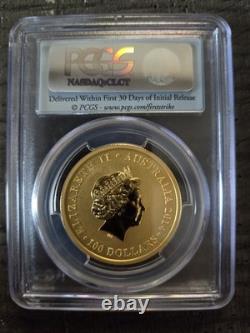 1 oz GOLD Coin 25th ANNIVERSARY 14' AUSTRALIA KANGAROO PCGS PR70 DCAM Ounce RARE