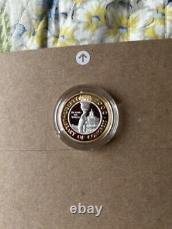 2000 Library of Congress Commemorative Proof $10 Bimetallic Gold & Platinum Coin