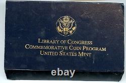 2000 United States Gold and Platinum Library of Congress Commemorative Coin