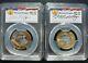 2000-w Reagan Legacy $10 Library Of Congress Gold/platin Coins Pcgs Ms70/proof
