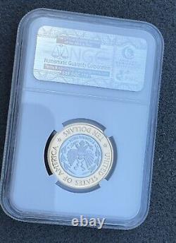 2000 W US Bimetallic $10 Library of Congress Commemorative Proof NGC PF69 UCAM