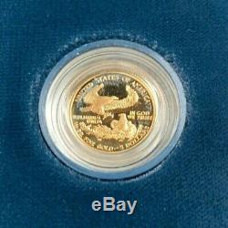 2001 American Gold Eagle One-tenth Ounce, Five Dollar Proof Coin