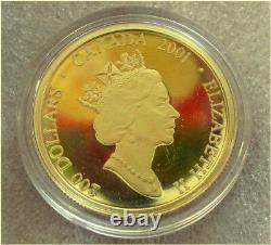 2001 Canada $200 Dollars Gold Coin C. Krieghoff Proof