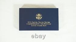 2001 US Capitol Visitor Center 3 Coin Commemorative Proof Set $5 Gold OGP E2