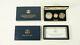 2001 Us Capitol Visitor Center 3 Coin Commemorative Proof Set $5 Gold Silver Ogp
