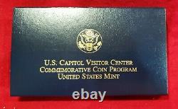 2001, U. S. Capitol Visitor Center Commemorative Coin Set GOLD & SILVER Proof Set