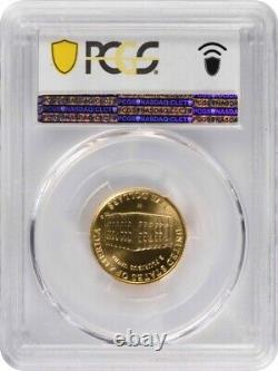 2001-W Capitol Visitor $5 Gold Mint State 70 Commemorative MS70 PCGS