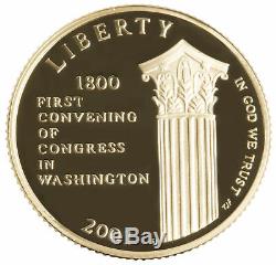 2001-W Capitol Visitor Center $5 PRF Gold Commemorative