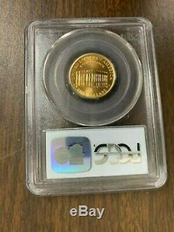 2001-W Capitol Visitor's Center $5 Gold Commemorative PCGS MS69
