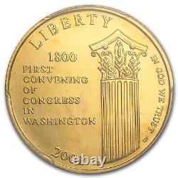 2001-W Gold $5 Commem Capitol Visitor Center MS-69 PCGS