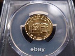 2001-W MS70 $5 Gold Capitol Visitor Center Commemorative PCGS Certified Perfect