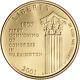 2001-w Us Gold $5 Capitol Visitor Center Commemorative Bu Coin In Capsule