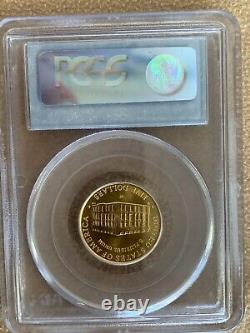 2001-W US Gold $5 Capitol Visitor Center Commemorative PCGS MS69