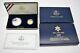 2002 Salt Lake Olympic Winter Games Commemorative Gold Silver Proof 2 Coin Set