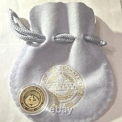 2002 Shawnee Nation Gold $5 Proof 1/5 oz. 9999 Gold TENSKWATAWA THE PROPHET