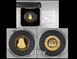 2003 $5 George Drouillard Sign Talker. 9999 Commemorative Gold Coin OGP & COA