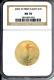2003-w $10 Gold Commemorative 1/2 Oz Ngc Ms-70 First Flight Wright Brothers Ms70