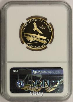 2003-W First Flight Centennial Modern Gold Commemorative $10 PF 69 Ultra Cam NGC