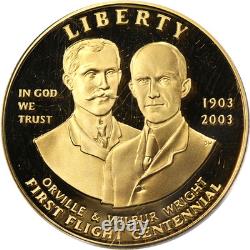 2003-W First Flight Commemorative Gold $10 PCGS PR69 DCAM STOCK