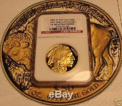 2006 $50 Gold Buffalo Coin Ngc Pf70 First Strike-ultra Cameo