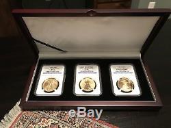 2006 American Eagle 20th Anniversary Gold Coin Set NGC 70