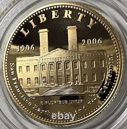 2006 S Liberty San Francisco Centennial Proof Commemorative $5 Gold Coin US Mint