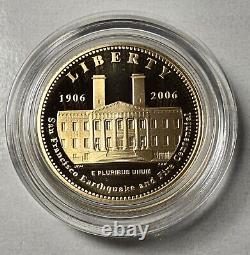 2006 S Liberty San Francisco Centennial Proof Commemorative $5 Gold Coin US Mint