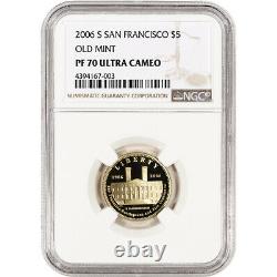 2006-S US Gold $5 San Francisco Old Mint Commemorative Proof NGC PF70 UCAM