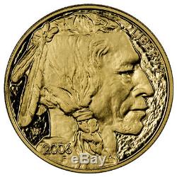 2006 W $50 1 oz Gold Buffalo Proof Coin Original Mint Packaging Gem SKU17924