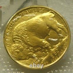 2007 American Buffalo 1 Oz Gold Coin Original U. S. Mint Cello Packaging