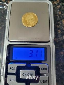 2007 Gold Proof Coin 3.1 Grams. 585 Gold 14k Peral Harbour AMERICAN MINT