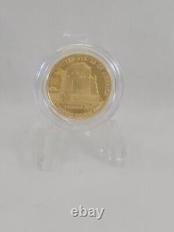 2007 Jamestown 400th Commemorative Uncirculated $5 Gold Coin 8.36 grams