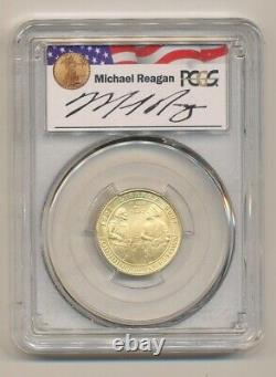2007 W $5 Gold Jamestown Commemorative PCGS MS70 REAGAN LEGACY Series -LOW POP 8