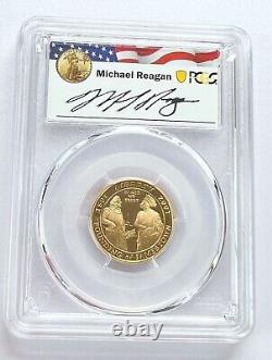 2007 W $5 Gold Jamestown Commemorative PCGS PR70DCAM REAGAN LEGACY Series