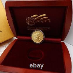 2007 W First Spouse Jefferson's Liberty 1/2 Oz. Uncirculated $10 Gold Coin COA