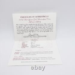 2007 W First Spouse Jefferson's Liberty 1/2 Oz. Uncirculated $10 Gold Coin COA