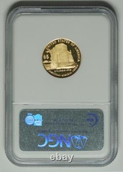 2007-W Jamestown NGC PF70 Ultra Cameo $5 Gold Commemorative Half Eagle, NICE