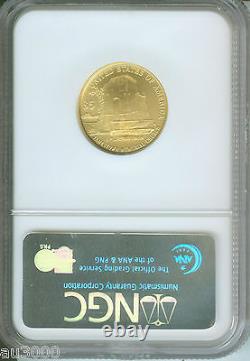 2007-w $5 Gold Commemorative Jamestown Ngc Ms70 Ms-70