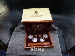 2008 Beijing 6 Coin Olympic Commemorative Gold and Silver Set