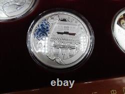 2008 Beijing 6 Coin Olympic Commemorative Gold and Silver Set