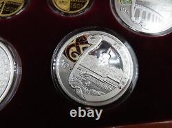 2008 Beijing 6 Coin Olympic Commemorative Gold and Silver Set