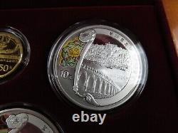 2008 Beijing 6 Coin Olympic Commemorative Gold and Silver Set