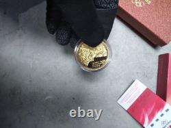 2008 Beijing Olympics Official License Gold And Silver Commemorative Coin Set